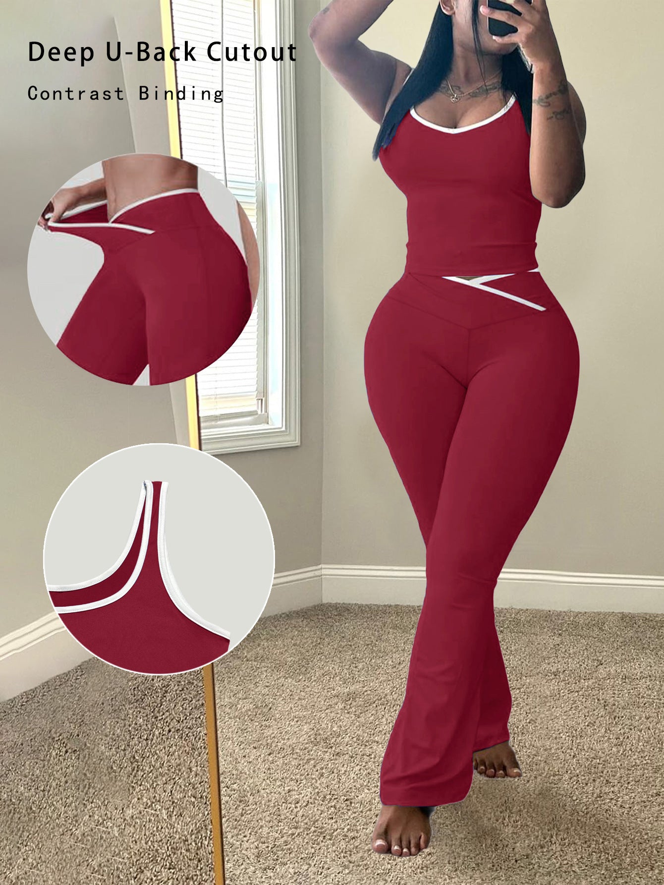 Women's Knit Two-Piece Set