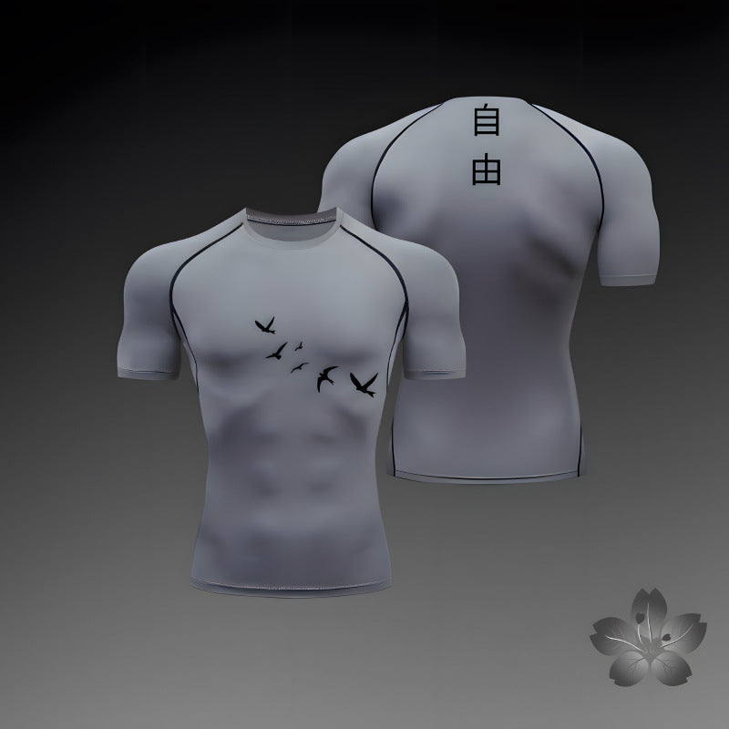 Mens Fitness Quick Dry T-Shirt
