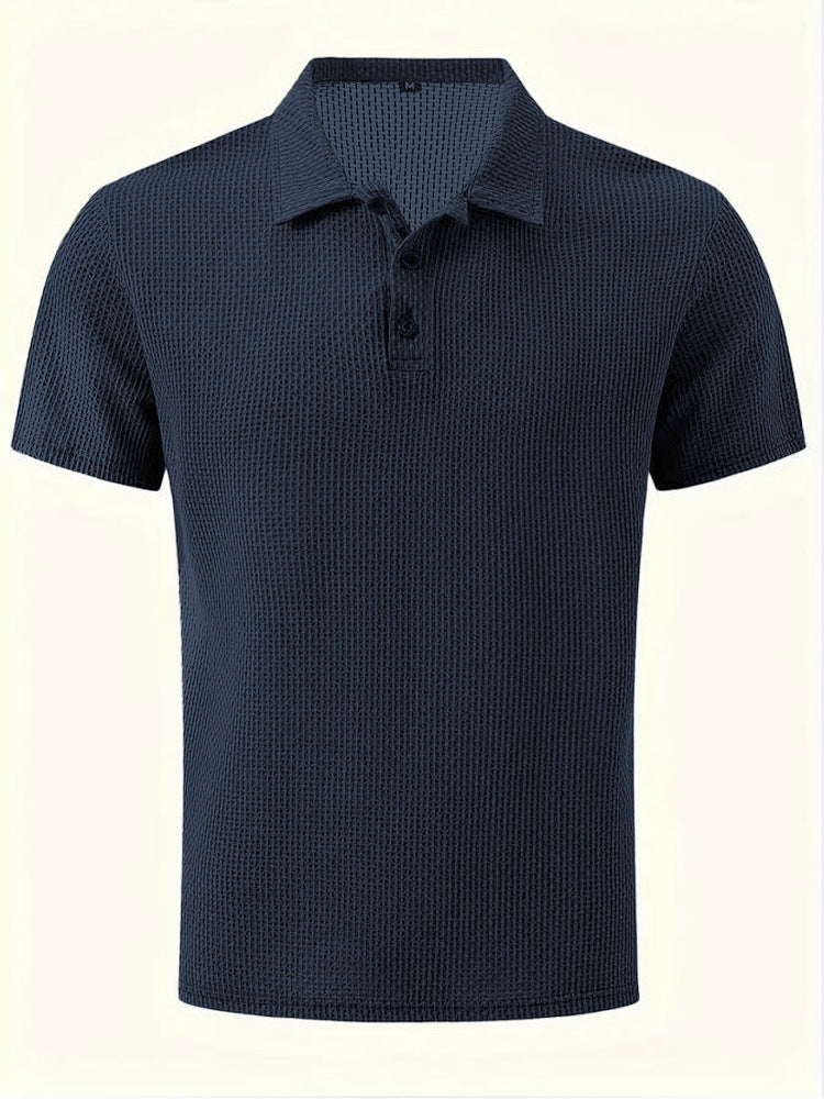 Mens Mesh Polo T-Shirt
