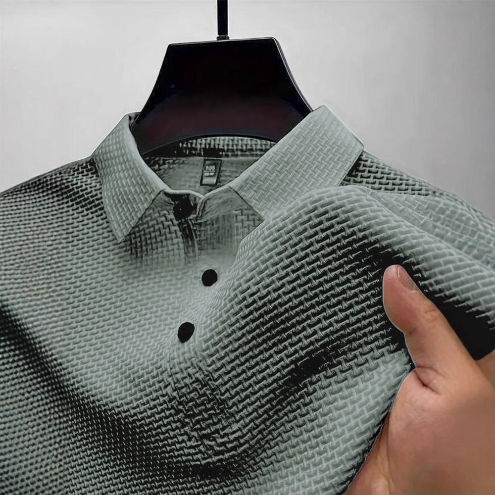 Mens Mesh Polo T-Shirt