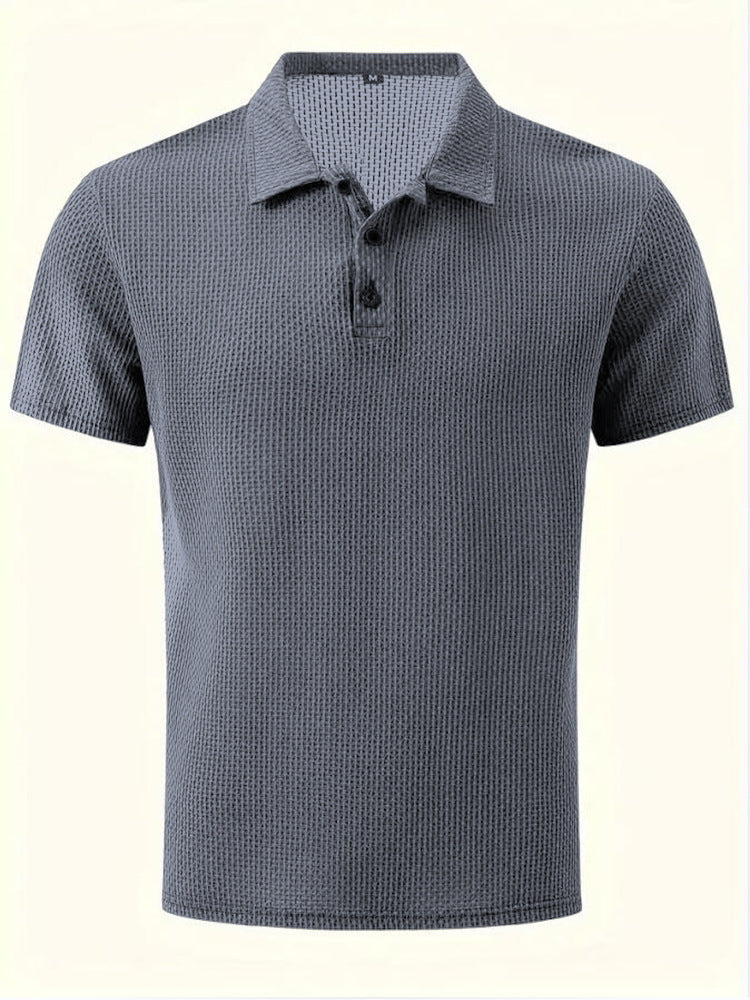 Mens Mesh Polo T-Shirt