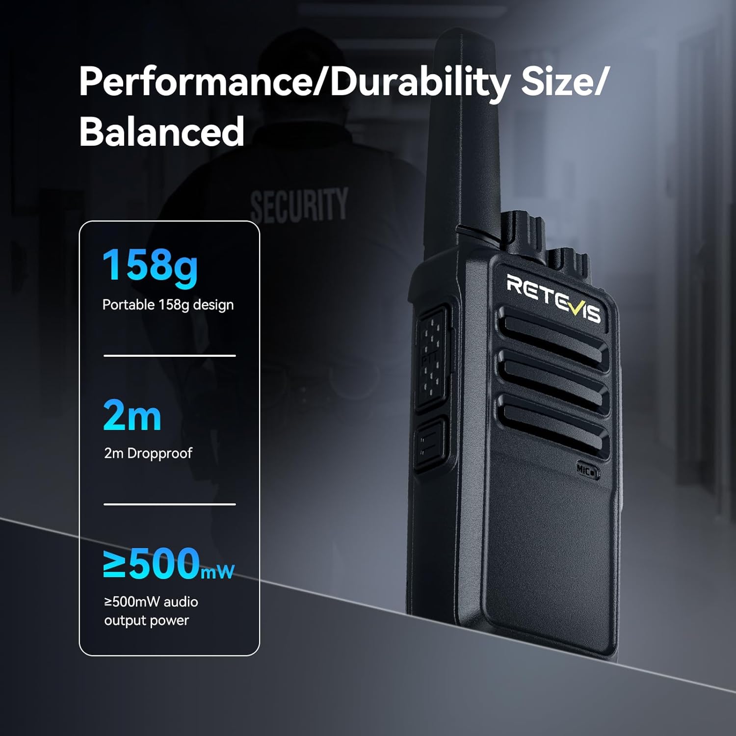 Long Range Walkie Talkies Set