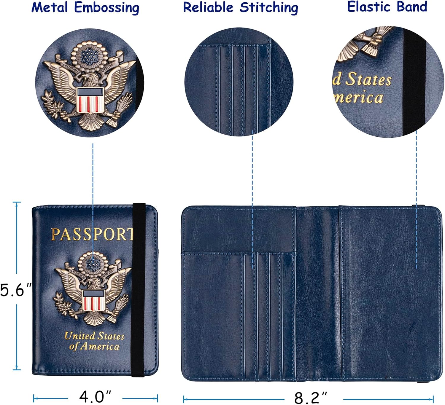 Chic RFID Passport Wallet
