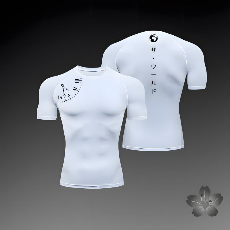 Mens Fitness Quick Dry T-Shirt
