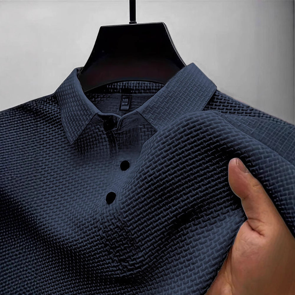 Mens Mesh Polo T-Shirt