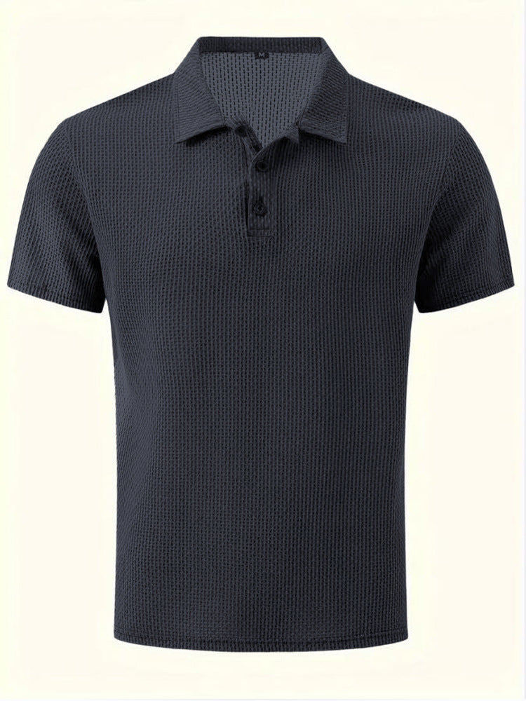 Mens Mesh Polo T-Shirt