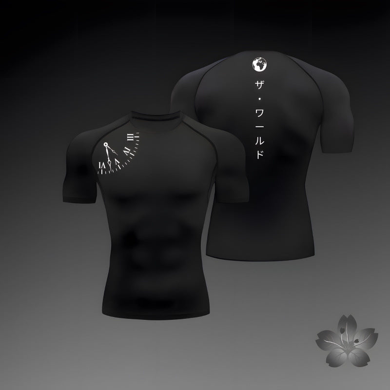 Mens Fitness Quick Dry T-Shirt