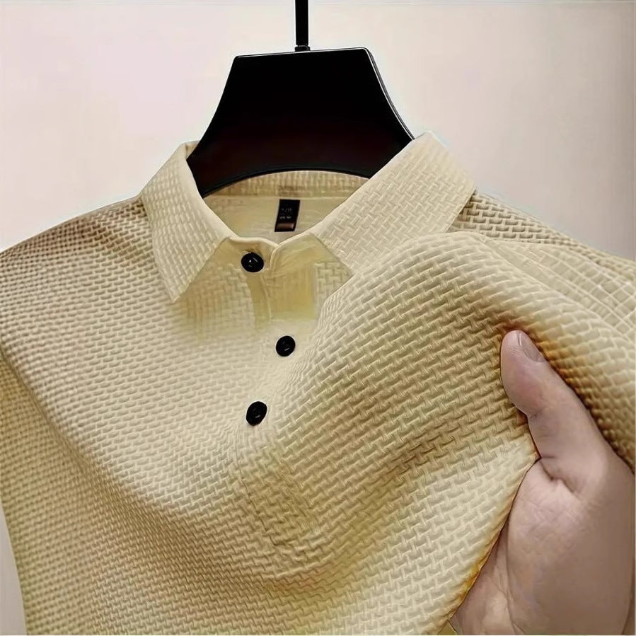 Mens Mesh Polo T-Shirt