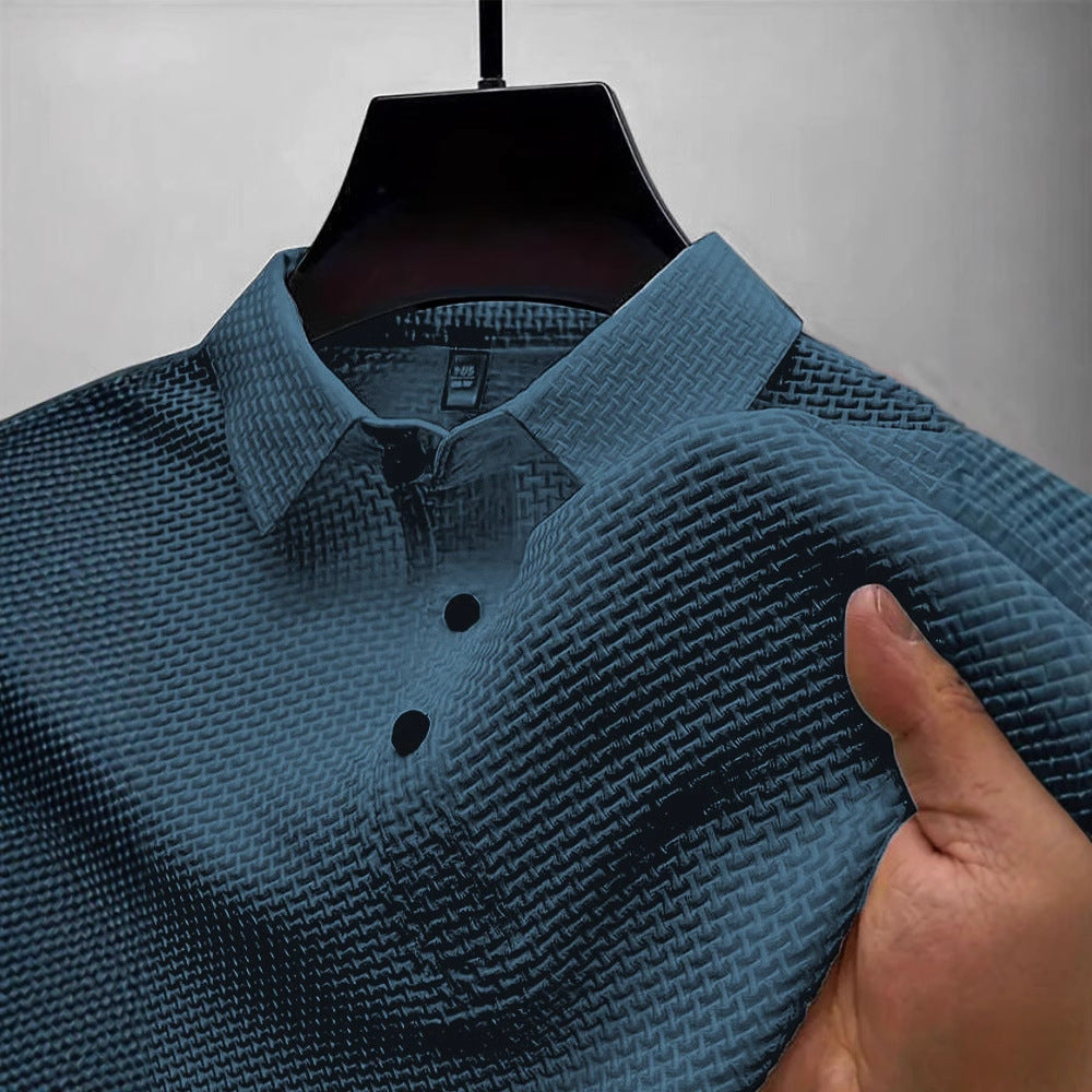 Mens Mesh Polo T-Shirt
